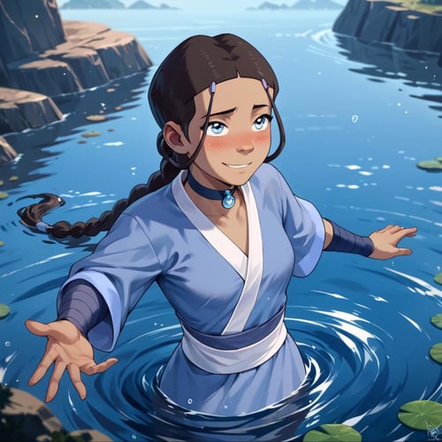 Katara - Avatar the Last Airbender - Book 2: Earth (PonyXL) by Tomorrowland on Tensor.Art