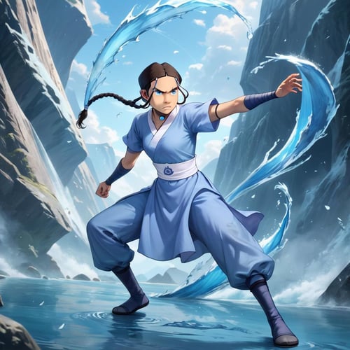 Katara - Avatar the Last Airbender - Book 2: Earth (PonyXL) by Tomorrowland on Tensor.Art