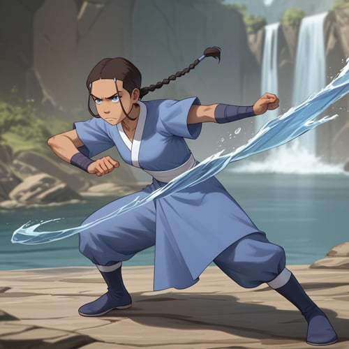 Katara - Avatar the Last Airbender - Book 2: Earth (PonyXL) by Tomorrowland on Tensor.Art