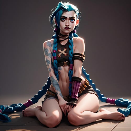 Jinx - Arcane League of Legends (PonyXL) by Tomorrowland on Tensor.Art