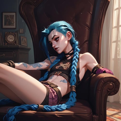Jinx - Arcane League of Legends (PonyXL) by Tomorrowland on Tensor.Art