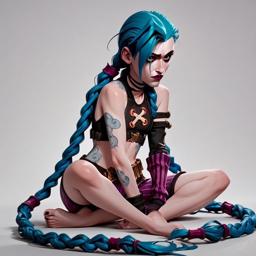 Jinx - Arcane League of Legends (PonyXL) by Tomorrowland on Tensor.Art