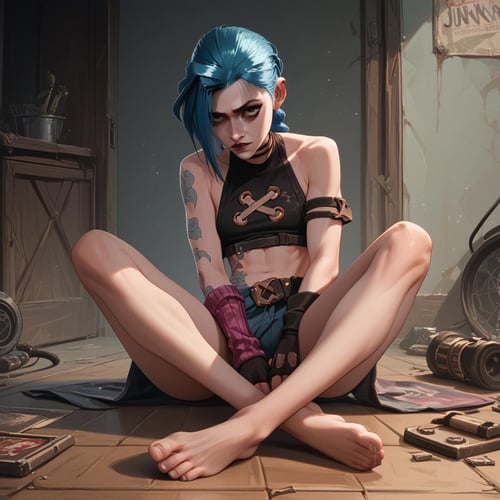 Jinx - Arcane League of Legends (PonyXL) by Tomorrowland on Tensor.Art