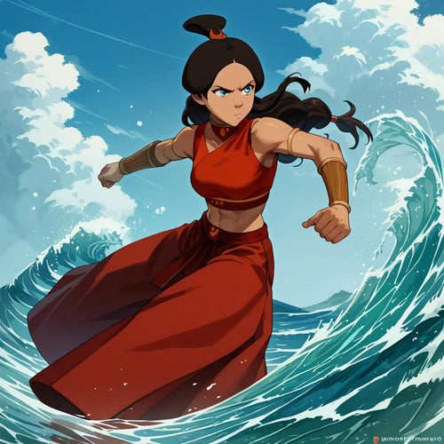 Katara - Avatar - Book 3: Fire (PonyXL) by Tomorrowland on Tensor.Art
