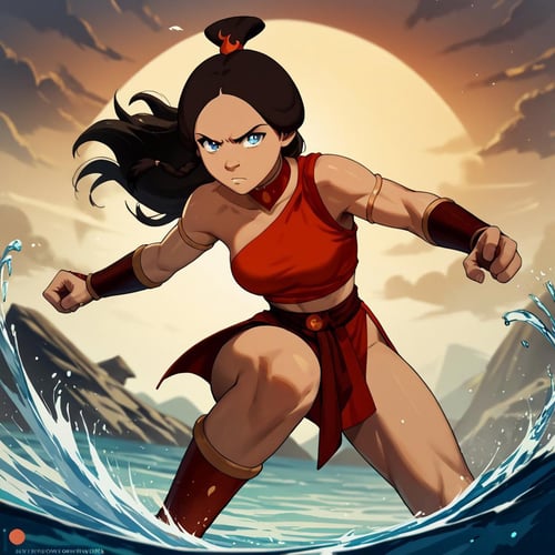 Katara - Avatar - Book 3: Fire (PonyXL) by Tomorrowland on Tensor.Art