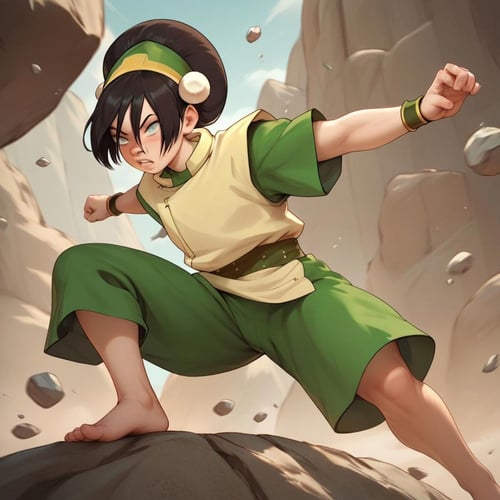 Toph Beifong - Avatar the Last Airbender (PonyXL) by Tomorrowland on Tensor.Art