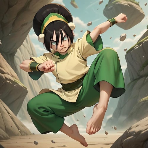 Toph Beifong - Avatar the Last Airbender (PonyXL) by Tomorrowland on Tensor.Art