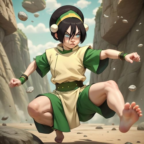 Toph Beifong - Avatar the Last Airbender (PonyXL) by Tomorrowland on Tensor.Art
