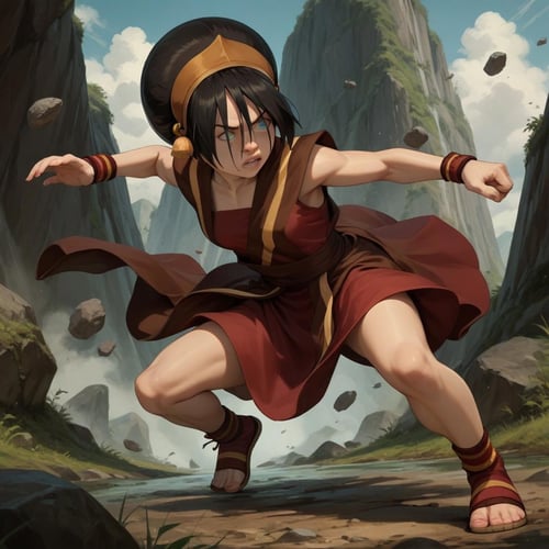 Toph Beifong - Avatar the Last Airbender (PonyXL) by Tomorrowland on Tensor.Art