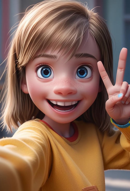 Riley Andersen - Inside Out (1st film) - PonyXL by Tomorrowland on Tensor.Art