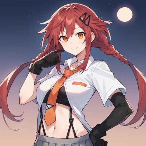 Uzume - Hyperdim. Neptunia (14 Outfits/3 Forms) by Khanykov01 on Tensor.Art