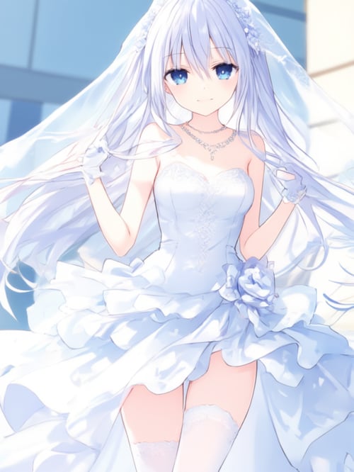 flux崇宫澪婚纱6.0版 by 崇宫澪 on Tensor.Art