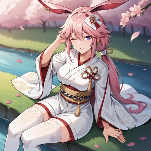 Yae Sakura - Honkai Impact 3rd (16 Outfits) by Khanykov01 on Tensor.Art