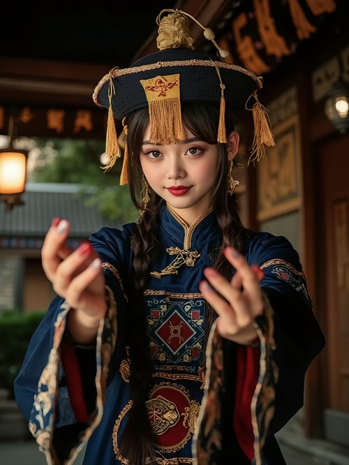 [FLUX] Jiang Shi LoRA by MarvJH20 on Tensor.Art