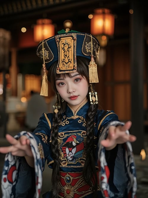 [FLUX] Jiang Shi LoRA by MarvJH20 on Tensor.Art