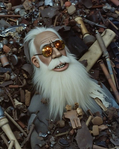 Wizard's Scrap Yard: Supermarionation Puppets by Wizard Whitebeard on Tensor.Art