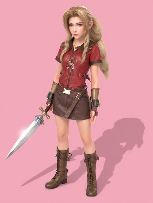 OX爱丽丝Aerith|最终幻想|游戏女神|FLUX by OpenX on Tensor.Art