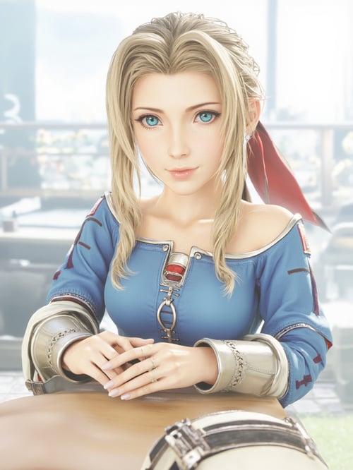 OX爱丽丝Aerith|最终幻想|游戏女神|FLUX by OpenX on Tensor.Art