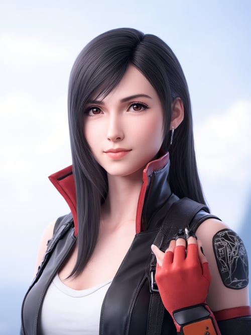 OA蒂法Tifa|最终幻想|游戏女神|FLUX by OpenArtX on Tensor.Art