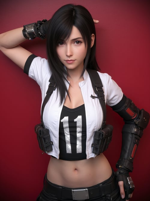 Ai蒂法Tifa|最终幻想|游戏女神|FLUX by OpenAI on Tensor.Art