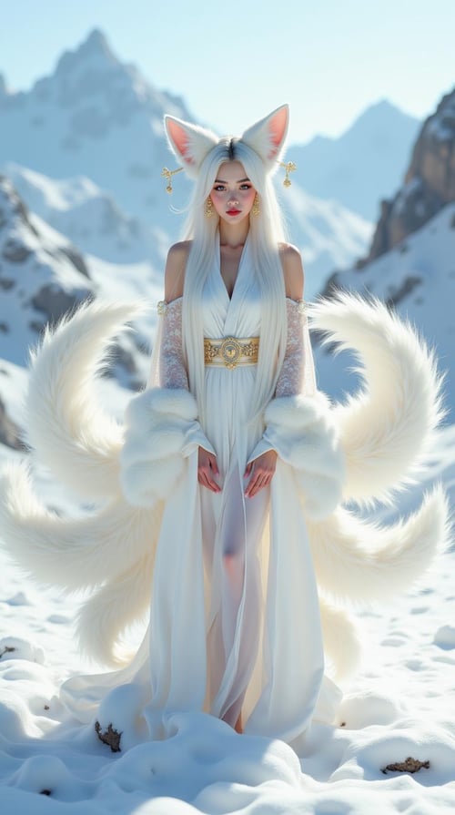 F.1- Nine-Tailed Fox -九尾妖狐 by 金钱之兄 on Tensor.Art