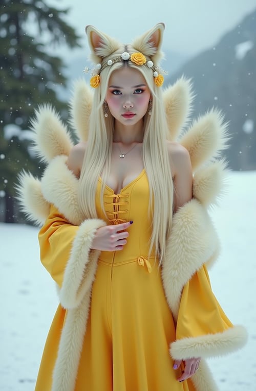F.1- Nine-Tailed Fox -九尾妖狐 by 金钱之兄 on Tensor.Art