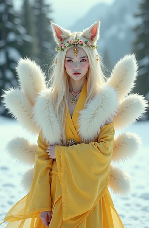 F.1- Nine-Tailed Fox -九尾妖狐 by 金钱之兄 on Tensor.Art