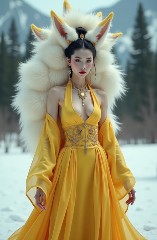 F.1- Nine-Tailed Fox -九尾妖狐 by 金钱之兄 on Tensor.Art