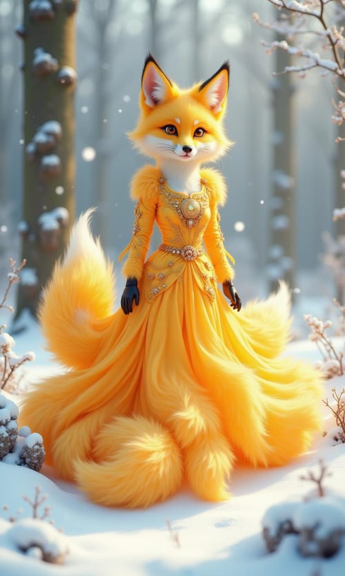 F.1- Nine-Tailed Fox -九尾妖狐 by 金钱之兄 on Tensor.Art