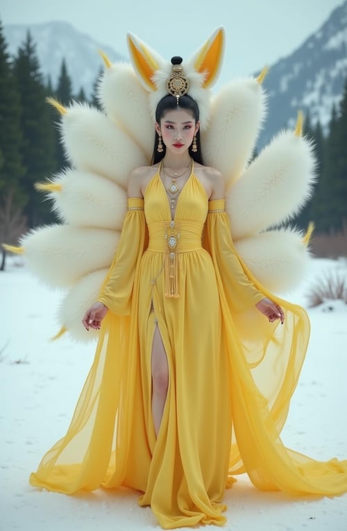 F.1- Nine-Tailed Fox -九尾妖狐 by 金钱之兄 on Tensor.Art