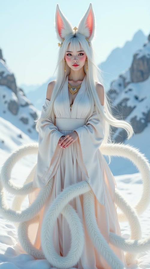 F.1- Nine-Tailed Fox -九尾妖狐 by 金钱之兄 on Tensor.Art
