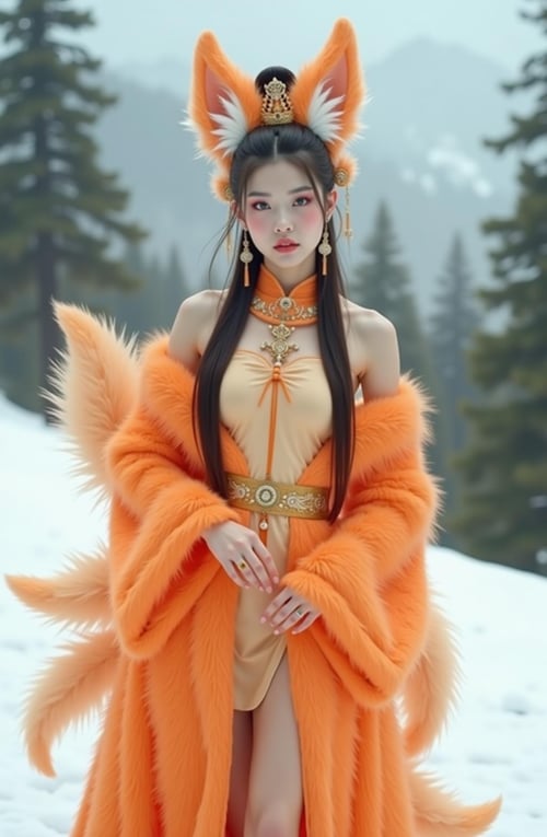 F.1- Nine-Tailed Fox -九尾妖狐 by 金钱之兄 on Tensor.Art