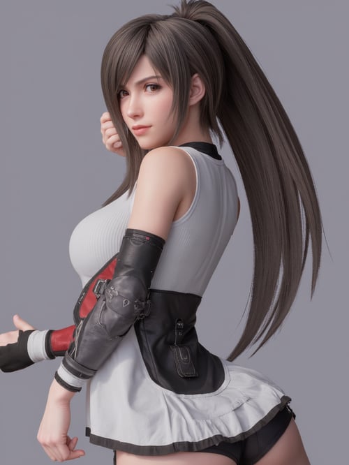 OX蒂法Tifa|最终幻想|游戏女神|FLUX by OpenX on Tensor.Art