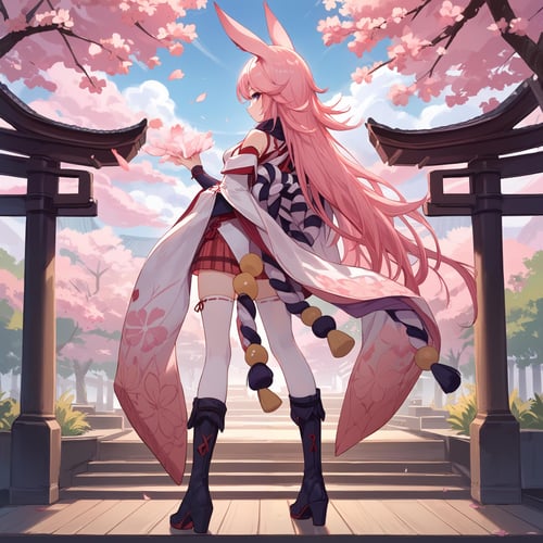 Yae Sakura [Gyakushinn Miko] - Honkai Impact 3rd [Pony] by Aesthetic on Tensor.Art