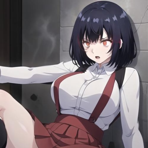 平木花子-厕所里的花子VS屈强退魔师(Hiraki Hanako-Toilet Hanako-san VS Strong Exorcist) by 皇爵東(King_Dong) on Tensor.Art