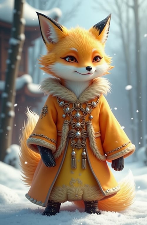 F.1- Nine-Tailed Fox-3D -九尾妖狐3D by 金钱之兄 on Tensor.Art