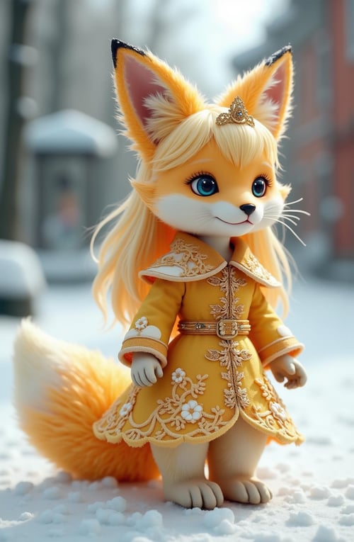 F.1- Nine-Tailed Fox-3D -九尾妖狐3D by 金钱之兄 on Tensor.Art
