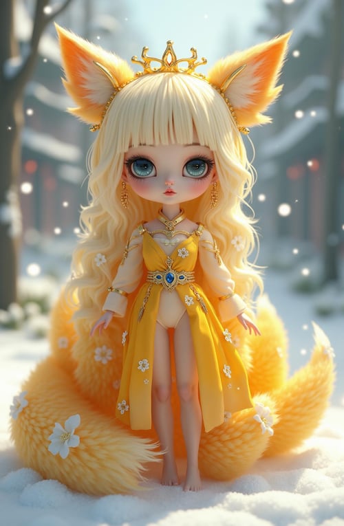 F.1- Nine-Tailed Fox-3D -九尾妖狐3D by 金钱之兄 on Tensor.Art