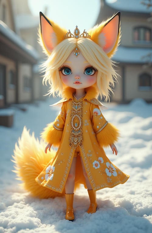 F.1- Nine-Tailed Fox-3D -九尾妖狐3D by 金钱之兄 on Tensor.Art