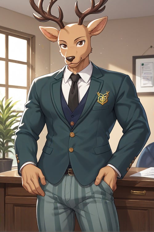 Louis (Beastars) PDXL by WhiteCaliberFox on Tensor.Art