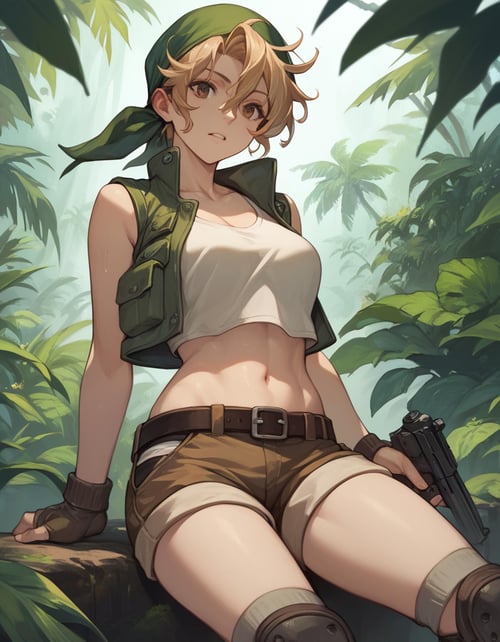 Fio and Eri / Metal Slug (Pony) by tappy on Tensor.Art