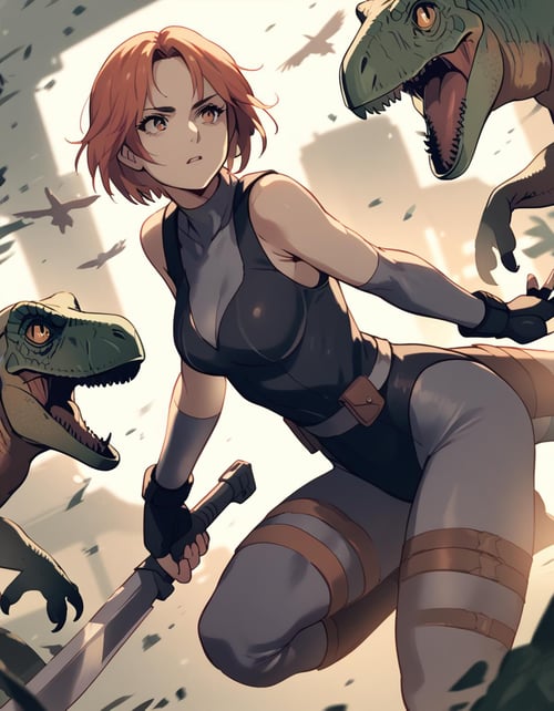 Regina / Dino Crisis (Pony) by tappy on Tensor.Art