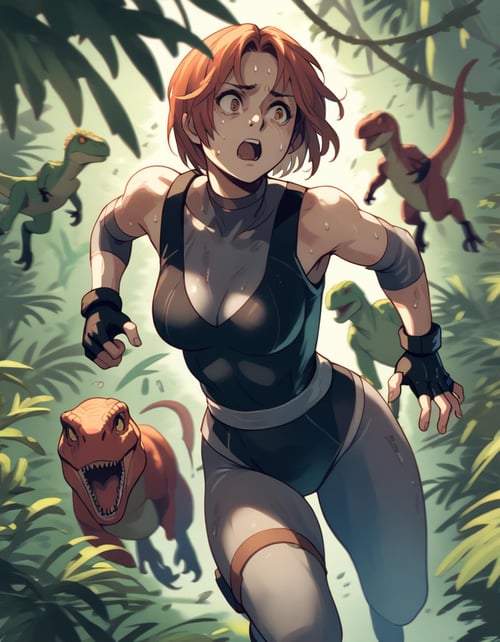 Regina / Dino Crisis (Pony) by tappy on Tensor.Art