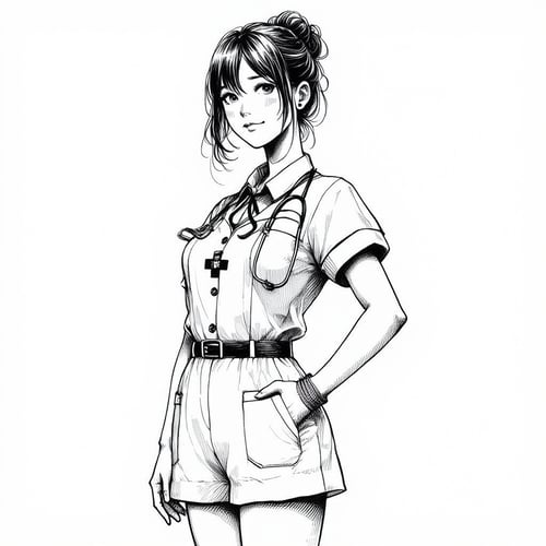 Bing Ink Drawing by user_766990763161693187 on Tensor.Art