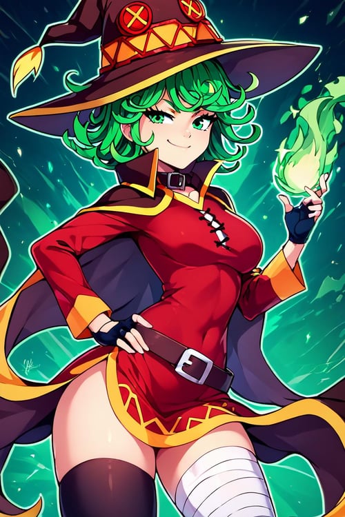 Tatsumaki: Terrible Tornado | タツマキ (One Punch Man) [Pony & SD1.5] by Citron Legacy on Tensor.Art