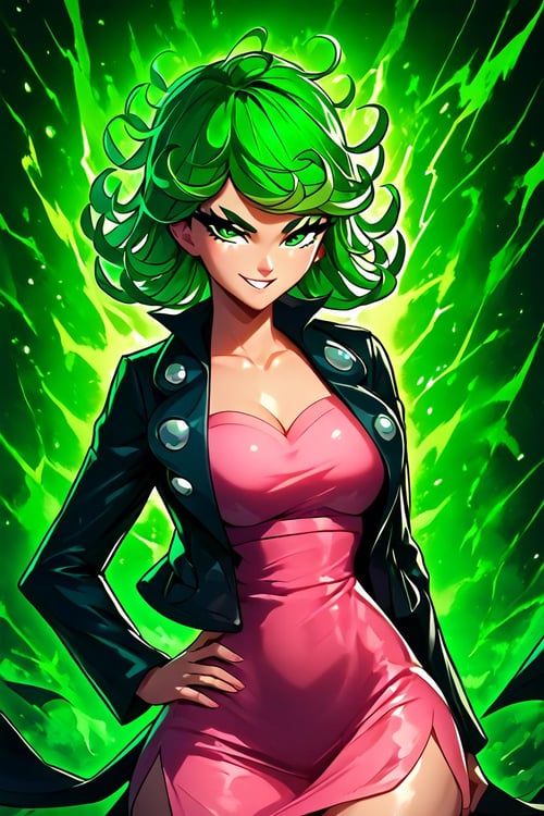 Tatsumaki: Terrible Tornado | タツマキ (One Punch Man) [Pony & SD1.5] by Citron Legacy on Tensor.Art