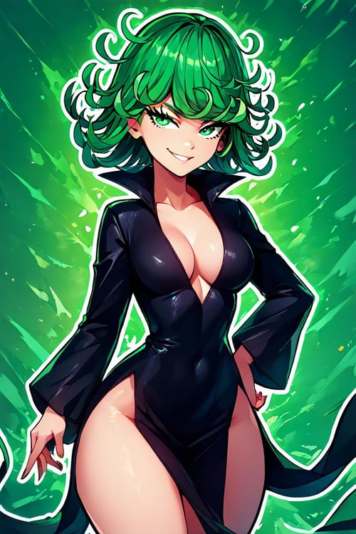 Tatsumaki: Terrible Tornado | タツマキ (One Punch Man) [Pony & SD1.5] by Citron Legacy on Tensor.Art
