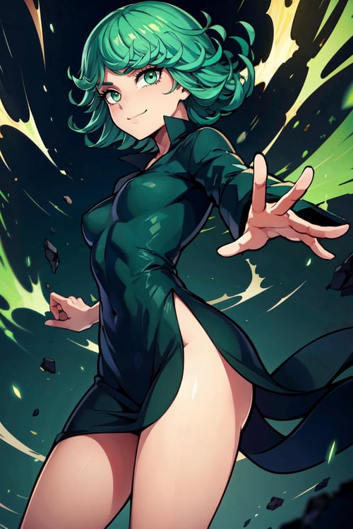 Tatsumaki: Terrible Tornado | タツマキ (One Punch Man) [Pony & SD1.5] by Citron Legacy on Tensor.Art