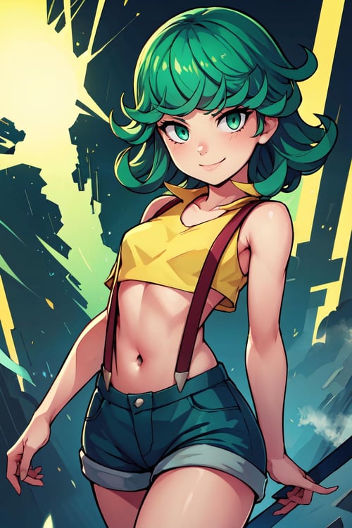 Tatsumaki: Terrible Tornado | タツマキ (One Punch Man) [Pony & SD1.5] by Citron Legacy on Tensor.Art