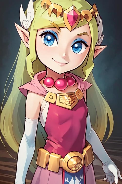 Toon Princess Zelda (The Legend Of Zelda: Wind Waker) [Pony & SD1.5] by Citron Legacy on Tensor.Art